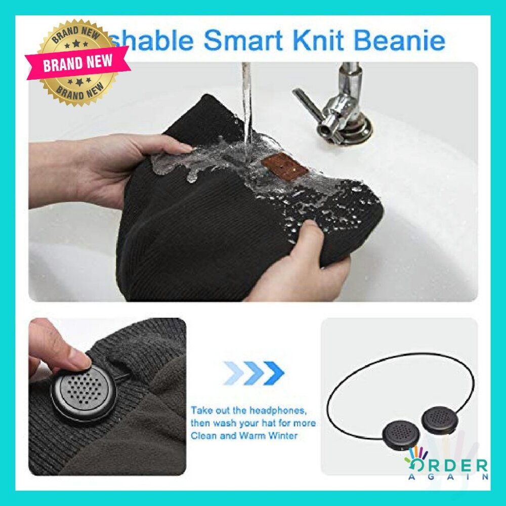 Wireless Bluetooth Beanie Cap Tech Winter Hat HD … - image 6